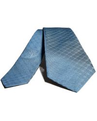 Gucci - Interlocking G Silk Jacquard Tie - Lyst