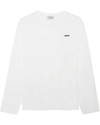 Autry - Long Sleeved Logo Embroidered T-Shirt - Lyst
