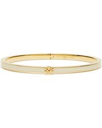 Tory Burch - Thin Kira Logo Plaque Bracelet - Lyst