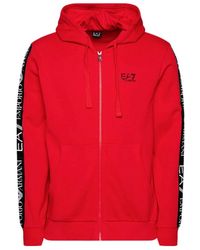 EA7 - Logo And Hat Casual Jacket - Lyst