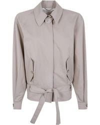 Magda Butrym - Long-Sleeved Belted Jacket - Lyst