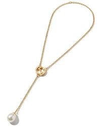 Gucci - Blondie Embellished Drop Necklace - Lyst