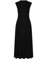 Marella - Sleeveless Ribbed Knit Dress - Lyst