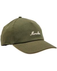 Moncler - Logo-Embroidered Cotton Cap - Lyst