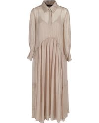 Seventy - Long-Sleeve Maxi Dress - Lyst