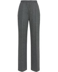 Weekend by Maxmara - Editta Straight Leg Jersey Trousers - Lyst