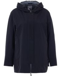 Herno - Zip-Up High Neck Jacket - Lyst