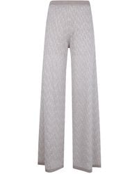 D.exterior - Z-Line Knitted Trousers - Lyst