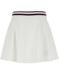 Brunello Cucinelli - Logo Detailed Pleated Skirt - Lyst