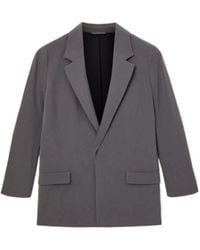 AllSaints - Long-Sleeved Suit Jacket - Lyst