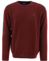 Polo Ralph Lauren - Polo Pony Embroidered Knitted Jumper - Lyst