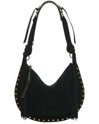 Isabel Marant - Oskan Fringe Soft Zip Bag - Lyst