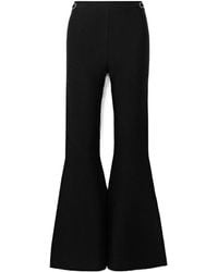 Gabriela Hearst - Ayala Knitted Flare Pants - Lyst