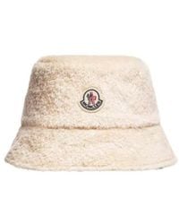 Moncler - Logo Patch Bucket Hat - Lyst