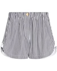 Sportmax - Muscari Striped Shorts - Lyst