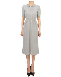 Thom Browne - Round-Neck Knitted Dress - Lyst