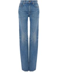 Chloé - Chloé Straight-Leg Jeans - Lyst