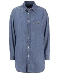 Polo Ralph Lauren - Pony Embroidered Buttoned Denim Shirt - Lyst