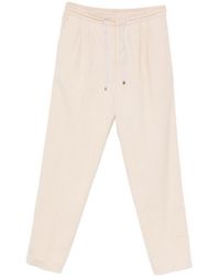 Brunello Cucinelli - Pleated Drawstring-Waist Trousers - Lyst