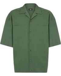 Fendi - Short Sleeved Buttoned Shirt - Lyst