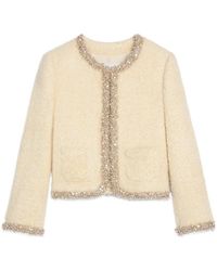 Celine - Embroidered Chelsea Jacket - Lyst