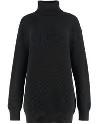Versace - Turtleneck Long-Sleeved Jumper - Lyst
