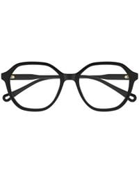 Chloé - Chloé Eyewear Square-Frame Glasses - Lyst