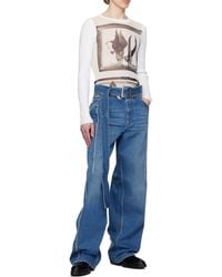 Jean Paul Gaultier - Crew Neck Long Sleeve T-Shirt - Lyst
