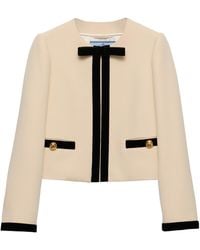 Prada - Single-Breasted Jacket - Lyst