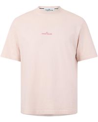 Stone Island - Crew Neck Short Sleeve T-Shirt - Lyst