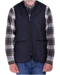 Barbour - Reversible Checkered Zip-Up Gilet - Lyst