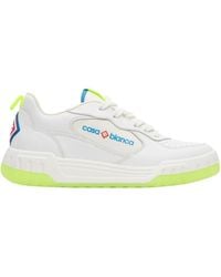 CASABLANCA - Court Logo Low-Top Sneakers - Lyst