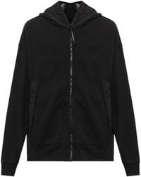 C.P. Company - Goggle-Detail Zip-Up Sweatshirt - Lyst