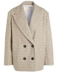 MAX&Co. - Double-Breasted Wool Coat - Lyst