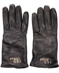 Chloé - Chloé The Chloé Iconic Leather Gloves - Lyst