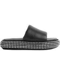 JW Anderson - Jw Anderson Embellished Open-Toe Slides - Lyst
