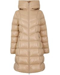 Moncler - Long Quilted Puffer Coat - Lyst