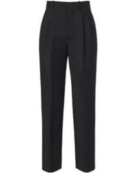 Jil Sander - Pleated Wool And Mohair Straight Pants - Lyst