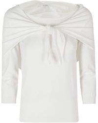 Max Mara - Boat-Neck Knit Top - Lyst