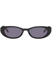 Gucci - Eyewear G String Oval Frame Sunglasses - Lyst