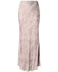 Pinko - Printed Maxi Skirt - Lyst