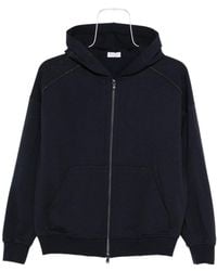 Brunello Cucinelli - Monili-Embellished Zipped Hoodie - Lyst