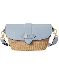 Ralph Lauren - Woven Leather Tote Bag - Lyst