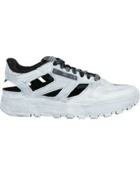 Reebok X Maison Margiela - Two-Tone Low-Top Casual Shoes - Lyst