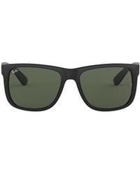 Ray-Ban - Justin Classic Square Frame Sunglasses - Lyst