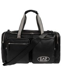 EA7 - Logo Duffel Bag - Lyst