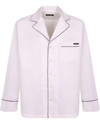 Dolce & Gabbana - Contrast Trim Shirt - Lyst