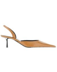 Saint Laurent - Babylone Pointed Slingback Pumps - Lyst