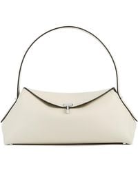 TOTEME - Totême T-Lock Embroidered Top Handle Bag - Lyst