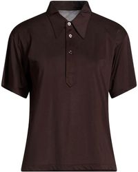 Maison Margiela - Solid-Color Stretch Short-Sleeve Top - Lyst